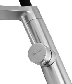 BRUNO μπαταρία πάγκου κουζίνας M54801-817C, αναμεικτική, ασημί