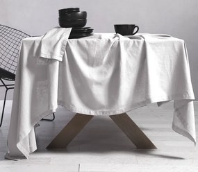 ΤΡΑΠΕΖΟΜΑΝΤΗΛΟ ΒΑΜΒ-ΛΙΝΟ COTTON-LINEN 150X250 WHITE 5205495425795