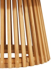 vidaXL Τραπέζι Καφέ Κήπου Ø70x40 εκ Μασίφ Ξύλο Teak