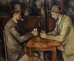 Cezanne, Paul - Εκτύπωση έργου τέχνης The Card Players, 1893-96, (40 x 35 cm)