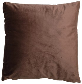 Μαξιλάρι Διακοσμητικό Βελουτέ 45x45 230 Καφέ Viopros