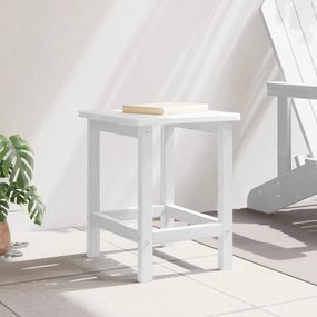 vidaXL Τραπέζι Adirondack Λευκό 38x38x45 εκ. HDPE