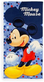 Πετσέτα Θαλάσσης Παιδική Quick Dry Disney Home Mickey 16 Blue DimCol Beach 70x140cm Microfiber