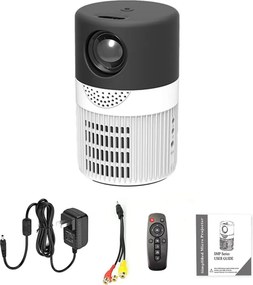 Φορητός Mini προτζέκτορας - YT400 - 1080p - 884423 - Black