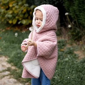 Bemini Poncho Ταξιδίου Blush Vintage Pink 9-36m