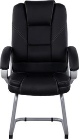 ΚΑΡΕΚΛΑ ΕΠΙΣΚΕΠΤΗ JAYA HM1144.01 PU ΜΑΥΡΟ 63x67x112Υεκ
