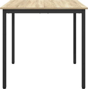vidaXL Τραπεζαρίες 80 x 80 x 75 cm Επεξεργασμένο Ξύλο Sonoma Δρυς