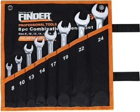 Σετ κλειδιά γερμανοπολύγωνα - 8pcs - Finder - 192111