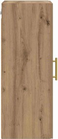 vidaXL Επιτοίχιο ντουλάπι Artisan Oak 34,5 x 34 x 90 εκ.
