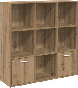 vidaXL Βιβλιοθήκη Artisan Δρυς 98x29x97,5 εκ. Επεξεργασμένο Ξύλο
