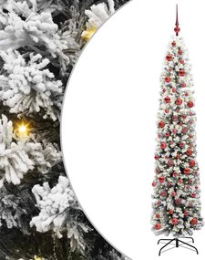 vidaXL Τεχνητό Χριστουγεννιάτικο Δέντρο με 300 LED Πράσινο 180 cm