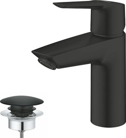 Μονή λαβή βρύση Grohe Start S Ματ μαύρο Μέταλλο