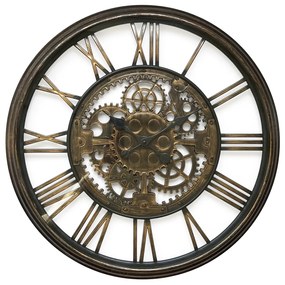 Ρολόι Τοίχου ArteLibre Χρυσό Πλαστικό Φ61x5.2cm