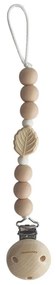 Κλιπ Πιπίλας Chewies &amp; More Leaf Light Beige BR77972