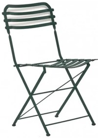 Καρέκλα Πτυσσόμενη Bistro/C 02-00-0795 52x45x85cm Dark Green