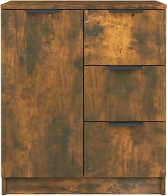 vidaXL Ντουλάπι Καπνιστή Δρυς 60 x 30 x 70 εκ. από Επεξεργασμένο Ξύλο