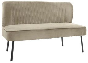 Καναπές 124cm Κρεμ Χωρίς Μπράτσα Jerteh 424687-03 Eglo 424687-03