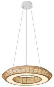 Κρεμαστό Φωτιστικό Οροφής LED 64W Φυσικό 3000Κ-6000Κ Dimmable Zeus-P-Y Sunlight ZEUS-P-Y Μπεζ