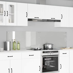 vidaXL Πίσω Πάνελ Κουζίνας Διαφανές 100 x 50 x 0.8 εκ σκληρυμένο γυαλί