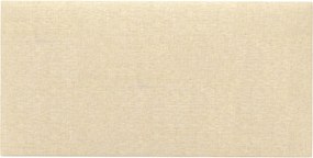vidaXL Κεφαλάρι Τοίχου 12 pcs 30 x 15 cm Κρεμ ύφασμα