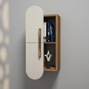 Wall Shelf Rose - Walnut, Cream Walnut
Cream