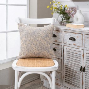 Μαξιλαροθήκη Διακοσμητική Felicia 14 Light Grey Teoran 43X43 Cotton-Polyester