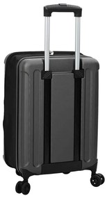 vidaXL Βαλίτσα Σκούρο γκρι 34 x 23 x 55.5 εκ. ΑΒΣ Πλαστικό