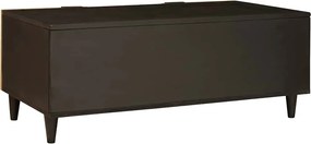 vidaXL Τραπεζάκι σαλονιού Μαύρο και Χρυσό 100 x 54 x 40 εκ