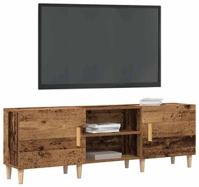 vidaXL Καναπές τηλεόρασης Παλαιό ξύλο 150 x 30 x 50 cm