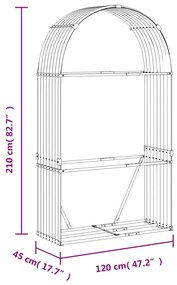 ΞΥΛΟΘΗΚΗ ΑΣΗΜΙ 120X45X210 ΕΚ. ΑΠΟ ΓΑΛΒΑΝΙΣΜΕΝΟ ΑΤΣΑΛΙ 364592