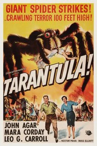 Αναπαραγωγή Tarantula (Vintage Cinema / Retro Movie Theatre Poster / Horror & Sci-Fi)