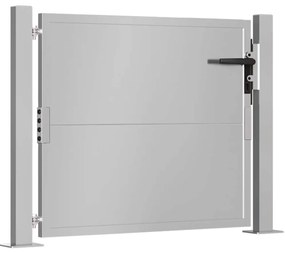 vidaXL Πόρτα Κήπου 100x100 εκ. από Ατσάλι Corten