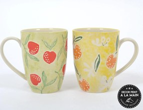 Σετ Κούπες Layana με διαστάσεις 11x8x10cm - 2 τεμάχια