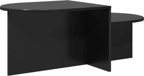 vidaXL Τραπεζάκι σαλονιού Μαύρη Δρυς 100 x 50 x 40 cm