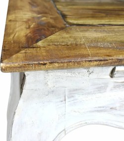 vidaXL Τραπέζι Βοηθητικό 50 x 50 x 35 εκ. από Μασίφ Μαόνι