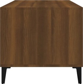 vidaXL Τραπεζάκι Σαλονιού Καφέ Δρυς 90x49x45 εκ. Επεξεργασμ. Ξύλο