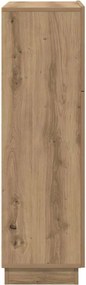 vidaXL Γραφείο Artisan Oak 71,5 x 31,5 x 106,5 cm Επεξεργασμένο Ξύλο