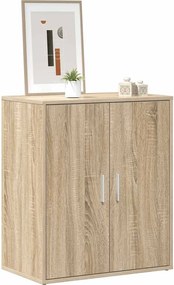 vidaXL Παπουτσοθήκη Sonoma Δρυς 60 x 35 x 70 εκ. από Επεξ. Ξύλο