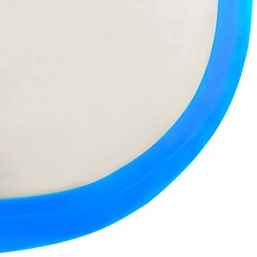 Στρώμα Ενόργανης Φουσκωτό Μπλε 300 x 100 x 20 εκ. PVC με Τρόμπα - Μπλε