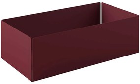 Θήκη Οργάνωσης 119-153 25x13x7,5cm Matt Bordo Pam&Co Stainless Steel