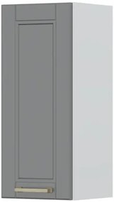Ντουλάπι κρεμαστό Tahoma V7-30-1K-Γραφίτης - 30.00Χ32.00Χ72.00cm
