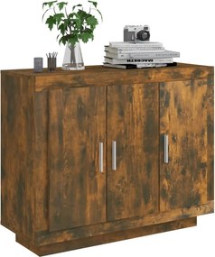 vidaXL Ντουλάπι Καπνιστή Δρυς 92 x 35 x 75 εκ. από Επεξεργασμένο Ξύλο