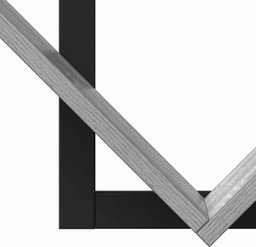 vidaXL Ράφι Τοίχου 2 pcs Γκρι Sonoma 43 x 15 x 47 εκ
