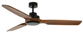 Lucci Air Shoalhaven Ανεμιστήρας Οροφής 143cm με Φως και Τηλεχειριστήριο Black/Dark Koa
