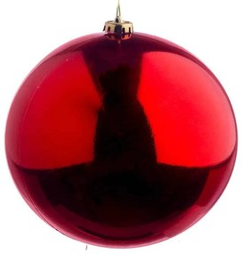 JΚ Home Décor - Μπάλα Πλαστική Κόκκινη S/2 12cm