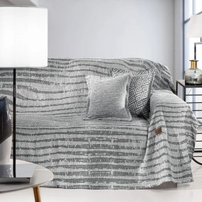 Ριχτάρι Sydney Silver Guy Laroche Τριθέσιο 180x300cm Cotton-Acrylic