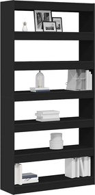 vidaXL Βιβλιοθήκη 6 επίπεδα 100 x 30 x 198 εκ. Επεξεργασμένο Ξύλο