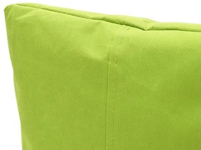 Πουφ πολυθρόνα Norm PRO pakoworld υφασμάτινο αδιάβροχο πράσινο