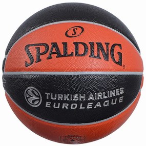 Μπάλα Μπάσκετ Indoor/Outdoor Spalding TF 500 Euroleague Replica Νο 7