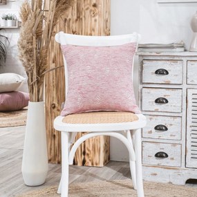 Μαξιλαροθήκη Διακοσμητική Anzio 06 Pink Teoran 43X43 Cotton-Polyester